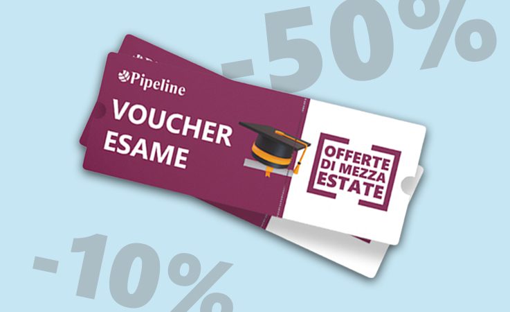 10% di sconto sui Voucher esame e 50% di sconto sui practice test MesureUp