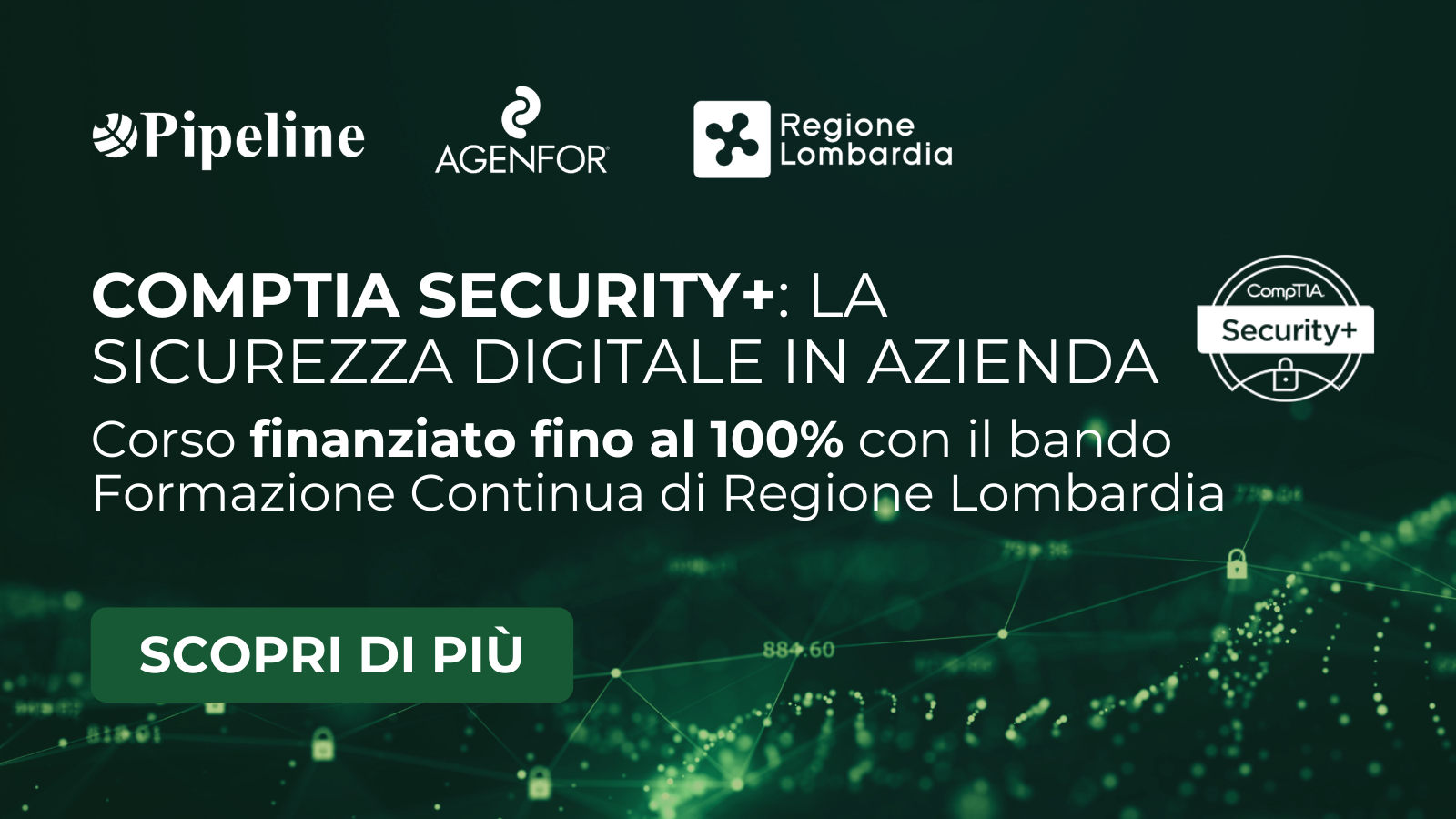 corso comptia security+ finanziato